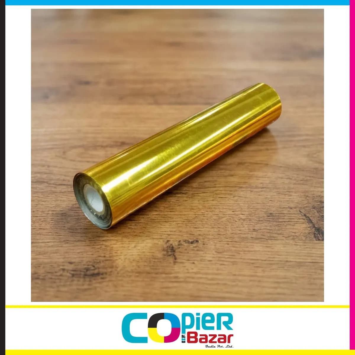 Gold Foil Lamination Roll 12.5 Inch – 120 Meter