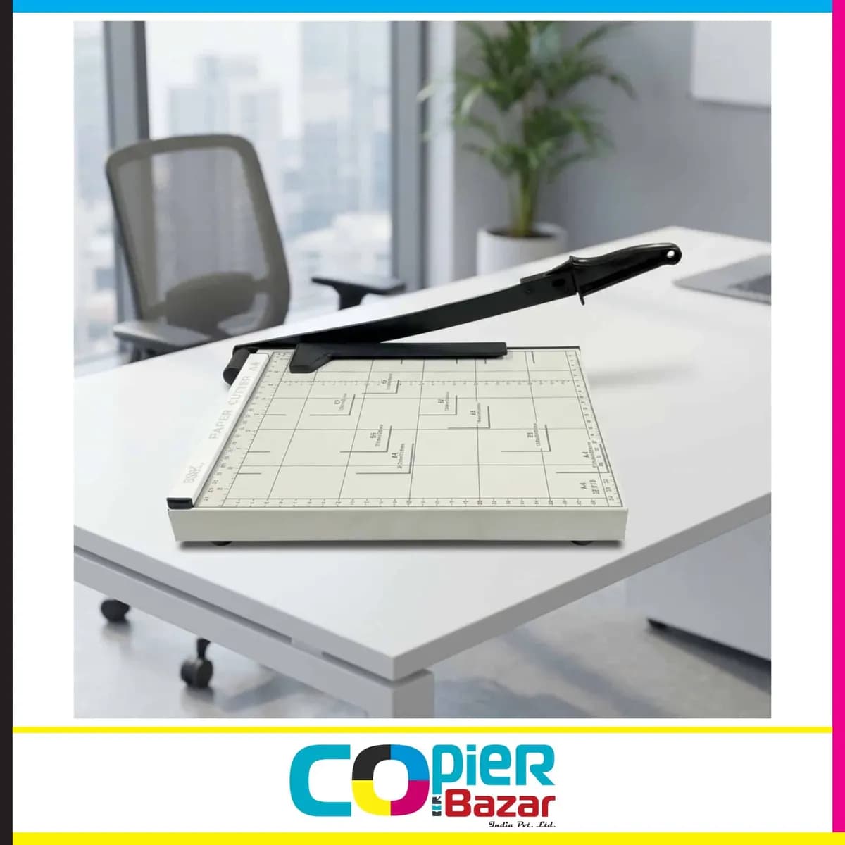 A4 Paper Cutter Machine Manual Guillotine Paper Trimmer for Office Home Crafts Heavy Duty