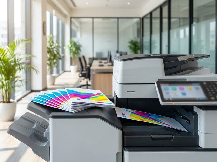 Colour photocopier